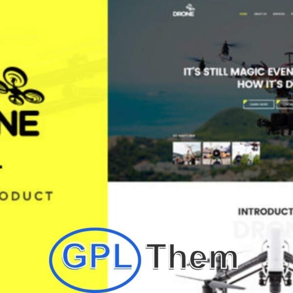 Drone – Single Product WooCommerce WordPress Theme Drone is a premium single product WordPress theme built on the powerful WooCommerce platform, ideal for showcasing and selling a single item or product line.