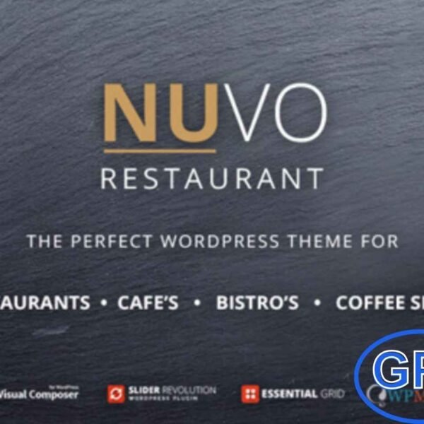 Nuvo – Restaurant, Café & Bistro WordPress Theme Nuvo is a feature-rich WordPress theme designed specifically for restaurants, cafés, bistros, and food establishments. Packed with essential tools like a menu builder, reservation booking system, event management, and an integrated online shop, Nuvo makes it easy to manage your restaurant's digital presence with ease.