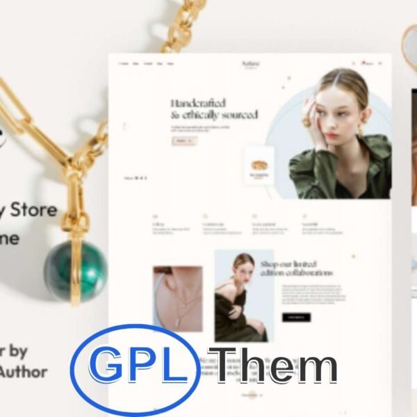 Auriane – Elegant Jewelry Store WordPress Theme Powered by Elementor Auriane is a beautifully designed WordPress theme crafted for handcrafted and luxury jewelry stores. Featuring a collection of stunning pre-built demos, Auriane is perfect for showcasing high-end pieces, artisan collections, or boutique accessories with a sophisticated and premium look.