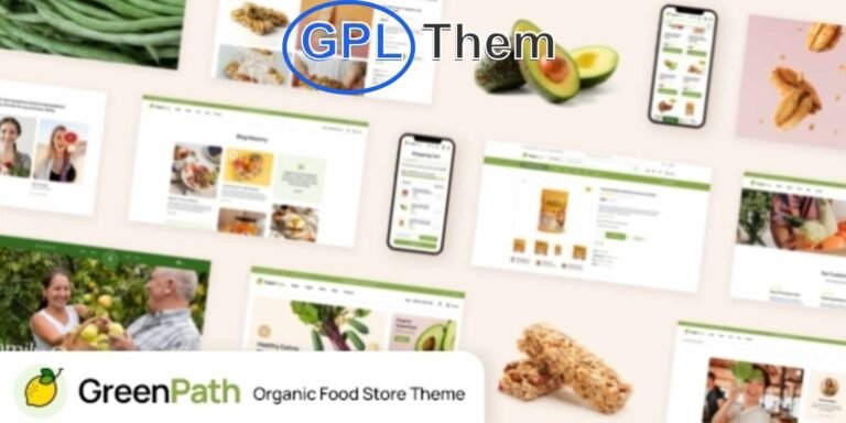 GreenPath – Organic Food & Grocery Store WordPress Theme GreenPath is a fresh and eco-friendly WordPress theme designed for organic food stores, grocery markets, health food brands, and sustainable living businesses.