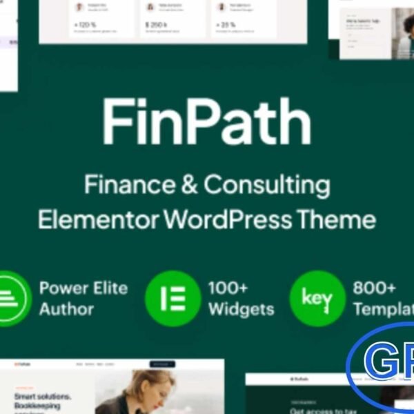FinPath v1.5 – Finance & Consulting Elementor WordPress Theme