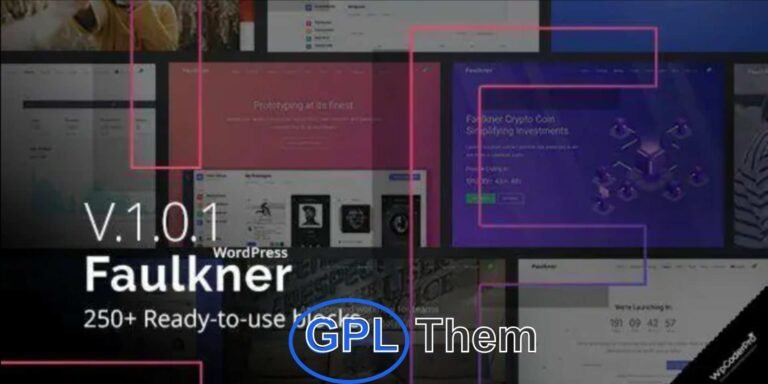 Faulkner – Responsive Multiuse WordPress Theme for SaaS, Startups & Freelancers Faulkner is a sleek, responsive WordPress theme designed for modern professionals and businesses, including SaaS companies, startups, web applications, software firms, and freelancers. With its clean design and flexible layout, Faulkner helps you build a strong digital presence that reflects innovation and professionalism.