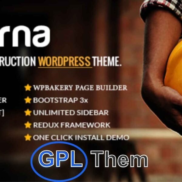 Darna – Building & Construction WordPress Theme Darna is a powerful and professional WordPress theme tailored for construction companies, builders, contractors, and businesses within the industrial and corporate sectors. It offers a clean and modern design that’s built to highlight your services, projects, and company strengths effectively.