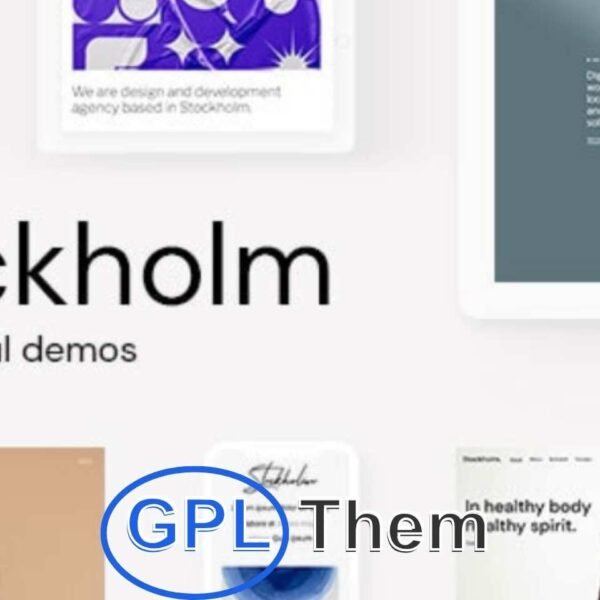 Stockholm – Truly Multi-Concept WordPress Theme Stockholm is a top-selling multipurpose WordPress theme on ThemeForest, known for its genuine multi-concept flexibility and modern design. Whether you're building a website for a restaurant, hotel, online shop, corporate business, law firm, wedding, or personal blog, Stockholm has everything you need to bring your vision to life.