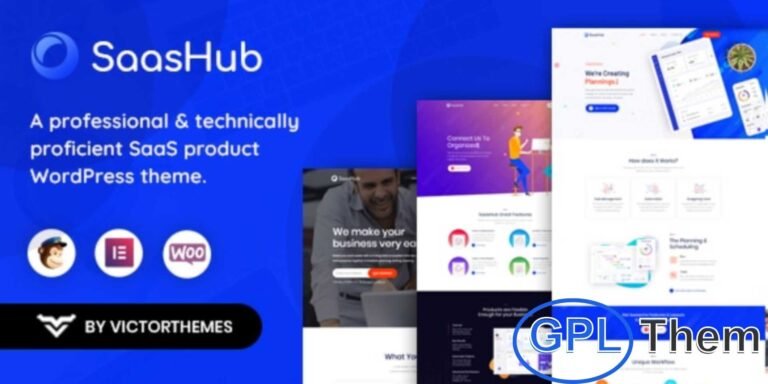 SaaSHub – Powerful SaaS & Digital Product WordPress Theme SaaSHub is a modern, feature-rich WordPress theme tailored for SaaS startups, digital product platforms, and tech-focused businesses.