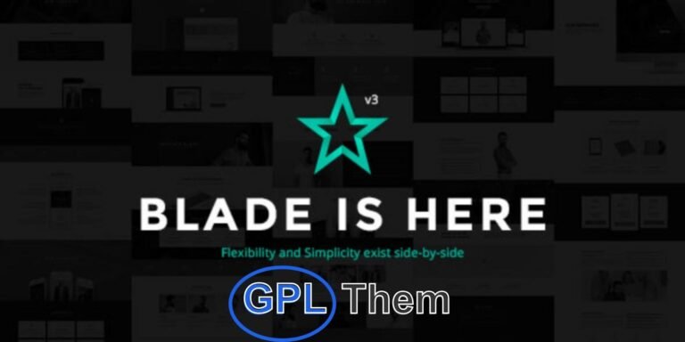 Blade – Responsive Multi-Purpose WordPress Theme Blade is a versatile and highly responsive multi-functional WordPress theme designed for users who want a perfect balance between flexibility and simplicity. Whether you're building a business website, creative portfolio, agency site, or personal blog, Blade adapts effortlessly to your needs.