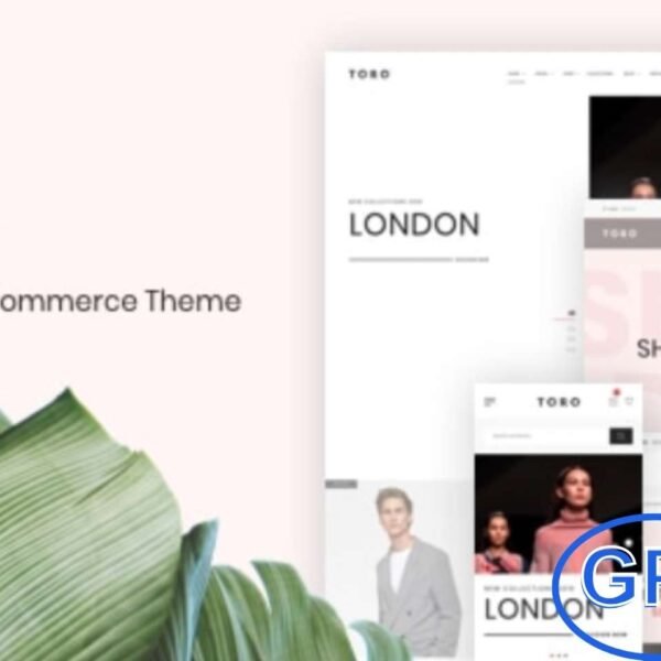 Toro – Minimal & Creative WooCommerce WordPress Theme Toro is a clean and modern WooCommerce WordPress theme designed for creative professionals and eCommerce businesses. Built with Elementor and the live WordPress Customizer, Toro offers a seamless drag-and-drop experience with powerful design flexibility—no coding required.