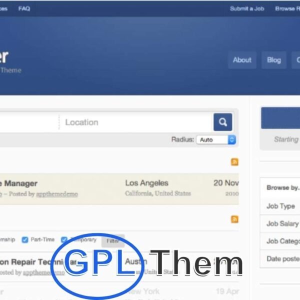 AppThemes – JobRoller Premium WordPress Theme 1.9.4