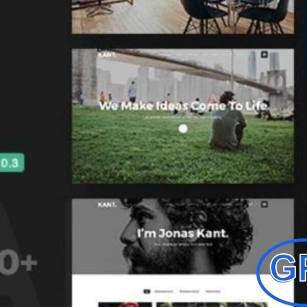 Kant – Multipurpose WordPress Theme for Startups, Creatives & Freelancers Kant is a flexible and modern WordPress theme designed for startups, creative professionals, and freelancers who want to build a professional online presence quickly and effortlessly. With over 100 pre-designed content blocks, 70+ page layouts, and a rich library of customizable components, Kant helps you create a stunning website in minutes—no coding required.