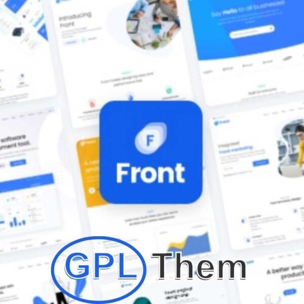 Front – Multipurpose Business WordPress Theme Front is a clean, modern, and fully responsive WordPress theme crafted for startups, agencies, corporate businesses, and professional service providers. Designed with a mobile-first approach, Front ensures your website looks flawless and performs smoothly across all devices—from smartphones to desktops.