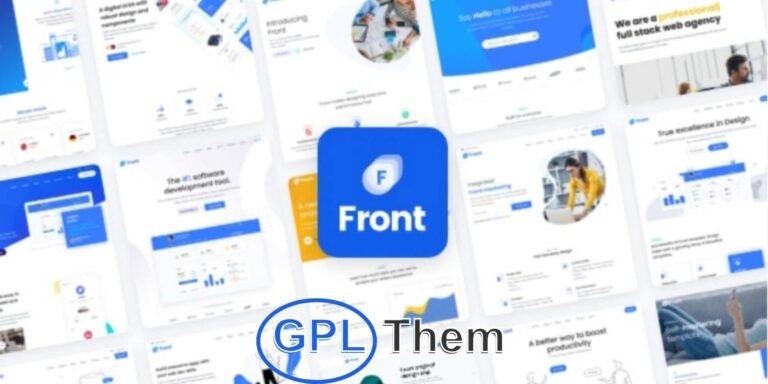 Front – Multipurpose Business WordPress Theme Front is a clean, modern, and fully responsive WordPress theme crafted for startups, agencies, corporate businesses, and professional service providers. Designed with a mobile-first approach, Front ensures your website looks flawless and performs smoothly across all devices—from smartphones to desktops.