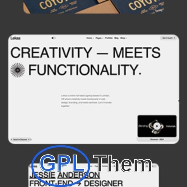 Leksa v1.0.0 – Creative Portfolio Showcase Theme