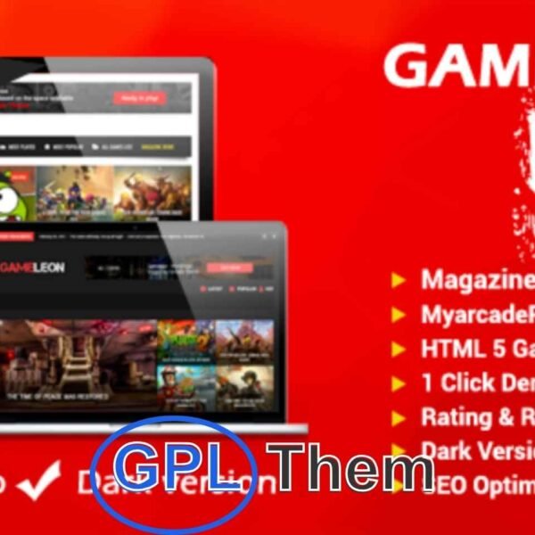 Gameleon 7.03 – WordPress Magazine & Arcade Theme