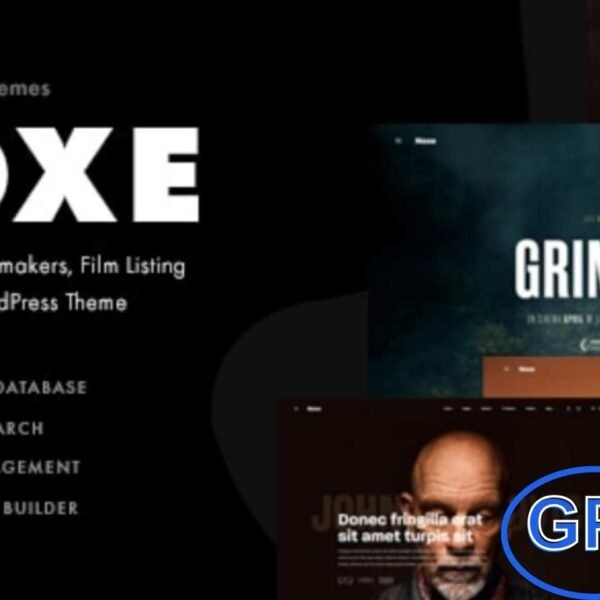 Noxe v1.2.0 – Movie Studios & Filmmakers Theme