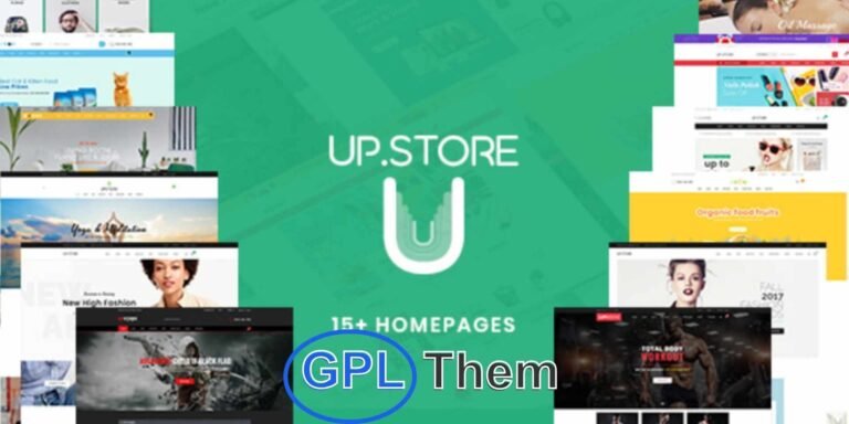 UpStore – Responsive Multi-Purpose WooCommerce WordPress Theme UpStore is a modern and versatile WooCommerce WordPress theme built for online shopping websites of all kinds. Featuring multiple pre-designed layouts for homepage and product pages, UpStore offers powerful customization options to create a tailored eCommerce experience without touching a line of code.