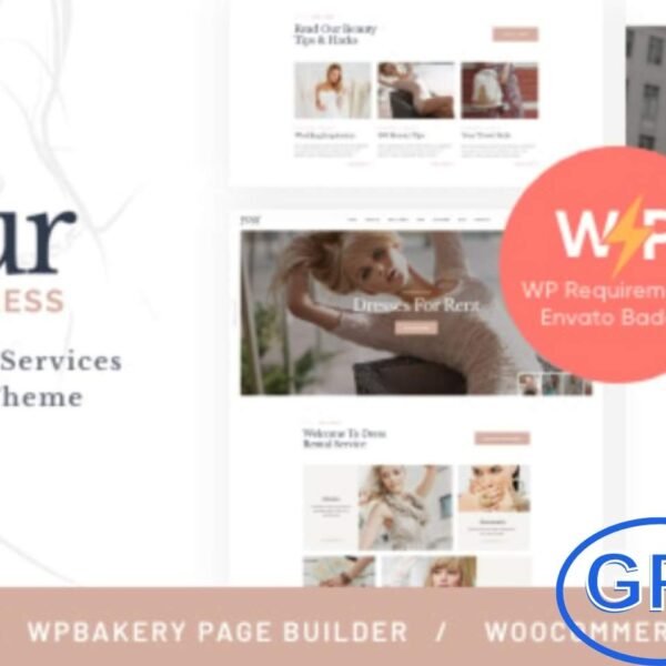 Your Dress – Clothing & Dress Rental WordPress Theme Your Dress is a modern, clean, and fully responsive WordPress theme designed specifically for clothing and accessory rental businesses. Whether you run a dress rental boutique, fashion store, or a branded clothing rental agency, this theme provides everything you need for a polished online presence.