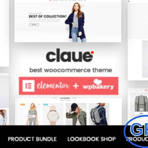 Claue – Clean & Minimal WooCommerce WordPress Theme Claue is a stylish and feature-rich WooCommerce WordPress theme designed for modern, minimal online stores. With its sleek design and user-friendly layout, Claue is perfect for fashion, lifestyle, accessories, and multipurpose eCommerce websites.