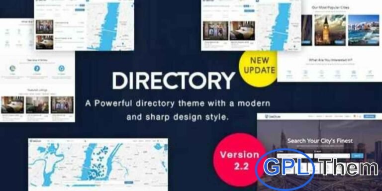 Directorist dService – Service Directory WordPress Theme for Business & Customer Interaction dService is a powerful and flexible WordPress directory theme designed to connect service providers with customers on a single, easy-to-navigate platform.