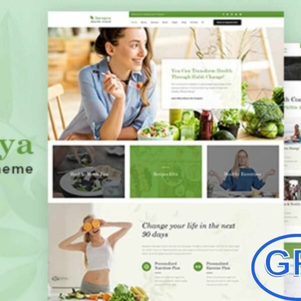 Aarogya v2.5 – Nutrition & Dietitian WordPress Theme