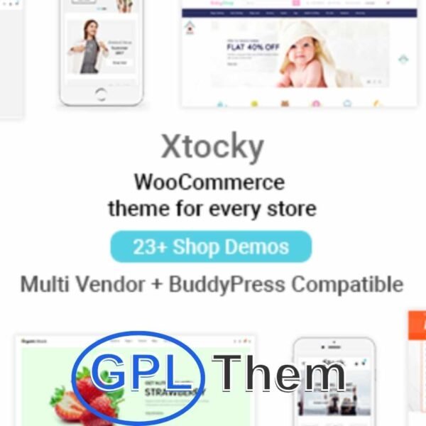 Xtocky – Responsive WooCommerce WordPress Theme for Online Stores Xtocky is a modern and fully responsive WooCommerce WordPress theme designed specifically for a wide range of online stores. Ideal for fashion, electronics, furniture, cosmetics, jewelry, books, sunglasses, accessories, and niche retail shops, Xtocky offers a clean layout and flexible design to fit any eCommerce need.