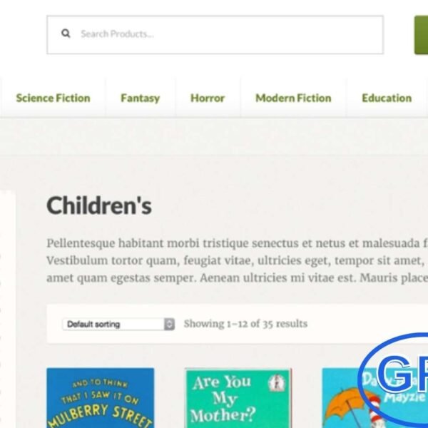 Bookshop – WooCommerce Storefront Theme for Online Bookstores Bookshop is a refined WooCommerce Storefront child theme designed specifically for online bookstores and shops selling books, magazines, or collectible items like wine and vintage products. Featuring a classic, elegant layout, Bookshop presents your products in a clean and organized style that resonates with readers and collectors alike.