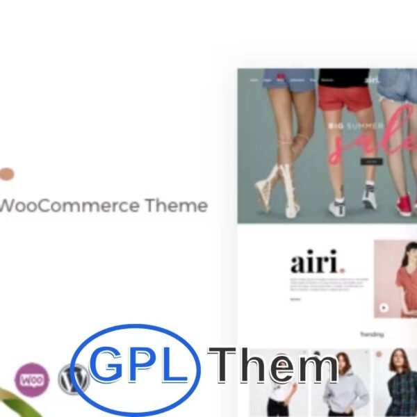 Airi – Clean & Minimal WooCommerce WordPress Theme Airi is a modern, minimal WooCommerce WordPress theme designed for online stores, creative professionals, and agencies seeking clean aesthetics with powerful flexibility. Featuring 20 unique demo layouts and modular design elements, Airi gives you complete creative control to mix and match components across any variation—no coding required.