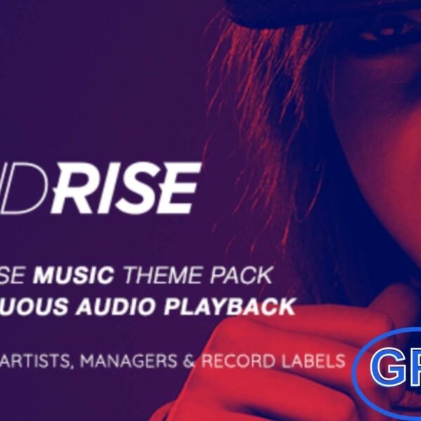 SoundRise – Music and Artist WordPress Theme 1.5.7