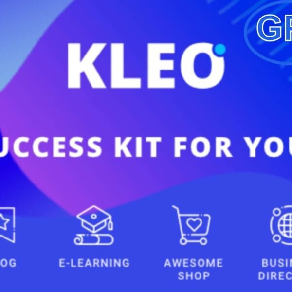 KLEO 5.0.2 – Pro Community Focused, Multi-Purpose BuddyPress WordPress Theme