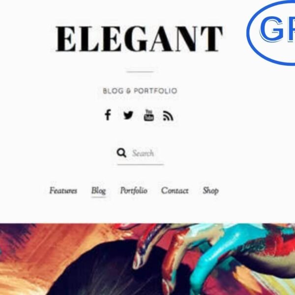Elegant – Minimal & Multipurpose WordPress Theme by Themify Elegant by Themify is a clean, content-focused WordPress theme designed for creatives, writers, photographers, and professionals. Stripping away flashy animations and effects, this theme puts your content front and center with a refined, minimalist layout.