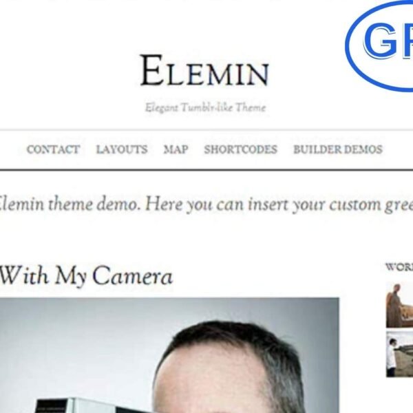 Elemin – Minimal & Typography-Focused WordPress Theme by Themify Elemin by Themify is a beautifully crafted WordPress theme that blends minimalism with modern design aesthetics. Featuring clean typography, balanced white space, and subtle graphics, Elemin is perfect for bloggers, writers, and creatives who value simplicity and readability.