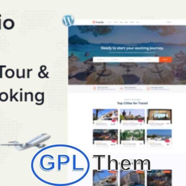 Travlio v1.0.4 – Travel Booking WordPress Theme