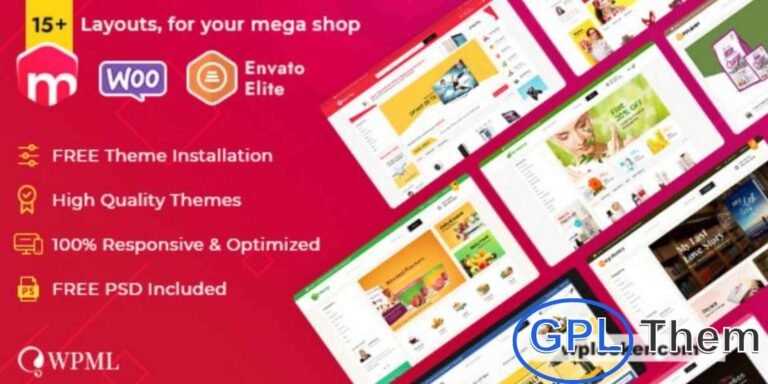 MegaShop – Multipurpose WooCommerce Theme for Electronics, Marketplaces & More MegaShop is a powerful and flexible WooCommerce multipurpose theme designed for high-performance online stores.