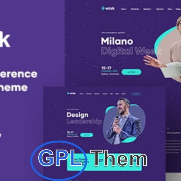 WiTalk – Modern Event & Conference WordPress Theme WiTalk is a stylish and professional WordPress theme designed specifically for events, conferences, summits, expos, and meetups. Featuring 3 beautifully crafted demo layouts, WiTalk makes it easy to build an engaging, high-converting event website in minutes—perfect for showcasing schedules, speakers, sponsors, and ticketing information.