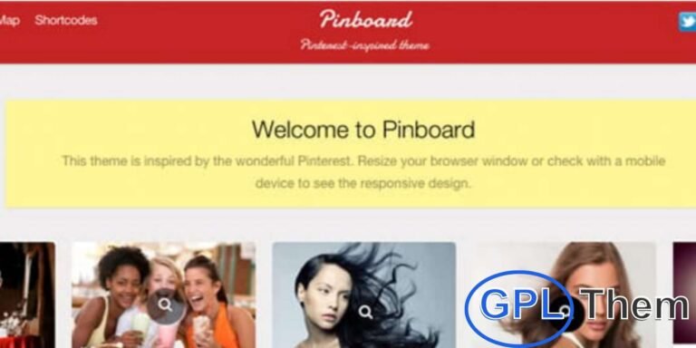 Pinboard – Pinterest-Style Infinite Scroll WordPress Theme by Themify Pinboard by Themify is a stylish, Pinterest-inspired WordPress theme featuring an auto-stacking grid layout and infinite scroll functionality. Perfect for visual content creators, bloggers, and portfolio sites, this theme lets your posts load seamlessly as users scroll—keeping them engaged without page reloads.