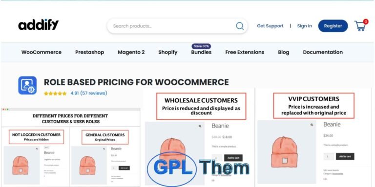 Role-Based Pricing for WooCommerce – Personalize Prices by User Role Take complete control over your WooCommerce store pricing with Role-Based Pricing for WooCommerce. This powerful plugin allows you to set custom product prices based on user roles or individual customers. Whether you're managing wholesale clients, VIP customers, or special user groups, you can offer tailored pricing that boosts conversions and customer satisfaction.