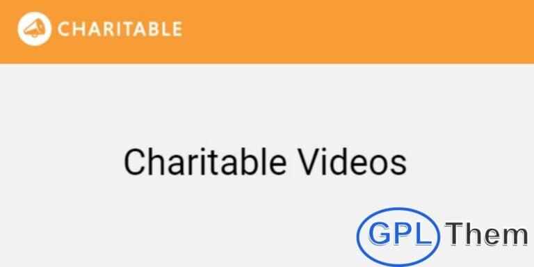 Charitable – Videos Add-On for WordPress The Charitable Videos add-on lets you easily embed videos into your fundraising campaigns. Showcase campaign stories, project highlights, or supporter messages to create a more engaging and compelling donation experience.