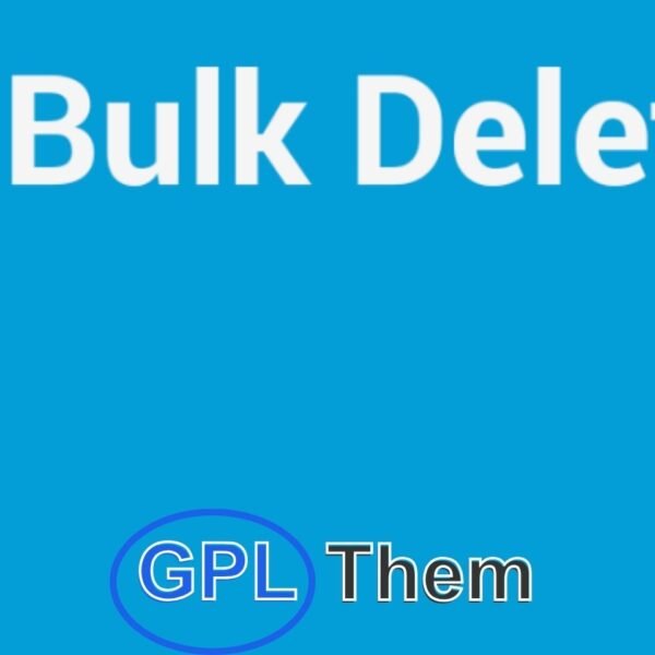 WP Bulk Delete Pro – WordPress Plugin WP Bulk Delete Pro is a powerful WordPress plugin that allows you to delete and clean content in bulk effortlessly. You can manage posts, comments, users, meta fields, and taxonomy terms quickly and efficiently.