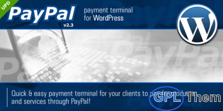 PayPal Payment Terminal – WordPress Plugin PayPal PRO Payment Terminal for WordPress makes accepting payments and subscriptions on your website simple and secure. You can create one-time or recurring services, including trial periods, with preset or custom amounts, and assign them to payment buttons that can be placed anywhere on your site.