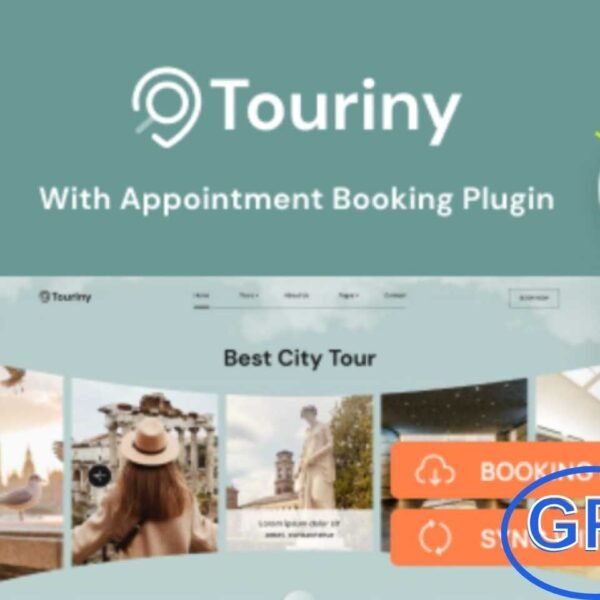 Touriny – Best Travel Agency WordPress Theme Touriny is a modern and feature-rich WordPress theme built for travel agencies, tour operators, and tourism businesses. Designed with a bold and fresh look, it helps you showcase travel packages, destinations, and services in a professional way.