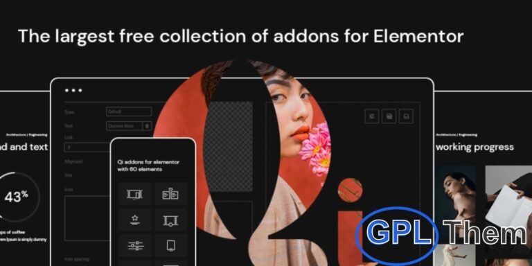 Qi Templates – WordPress Plugin Qi Templates for Gutenberg helps you jumpstart your web design with a rich collection of templates, patterns, wireframes, and demo content. This premium plugin empowers you to create stunning, professional websites quickly and effortlessly, giving you endless design possibilities without any coding skills.