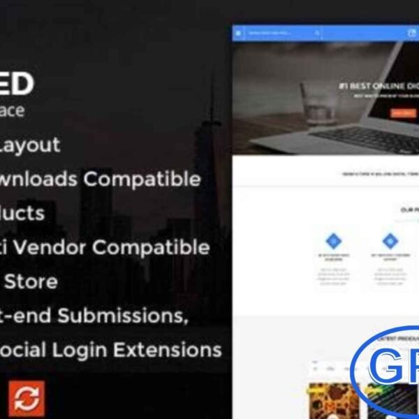 Restored Marketplace – Digital Downloads WordPress Theme Restored Marketplace is a complete WordPress theme for creating a digital downloads store or online marketplace. Built on the popular Easy Digital Downloads plugin, it allows you to sell digital products such as stock photos, plugins, software, music, videos, templates, themes, and more.