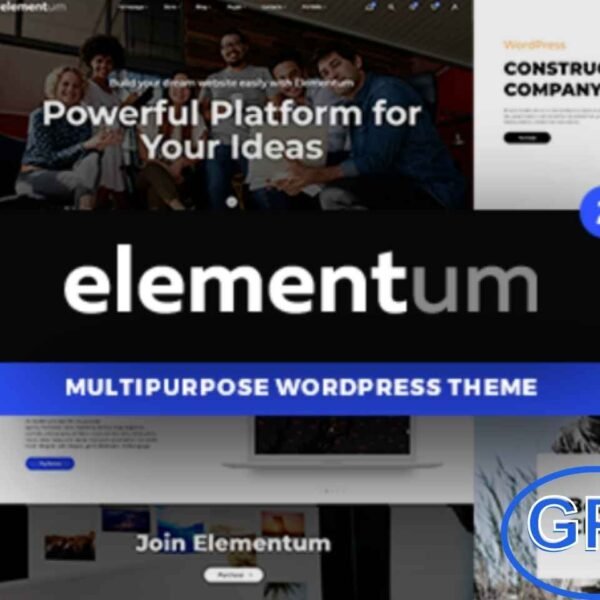 Elementum – Multipurpose High-Performance WordPress Theme Elementum is a versatile WordPress theme designed for real-world projects, offering exceptional functionality for eCommerce and business websites. Ideal for corporate sites, online stores, blogs, news portals, restaurants, hotels, and creative projects, it adapts to any niche.