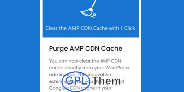 Purge AMP CDN Cache – WordPress Plugin Purge AMP CDN Cache allows you to clear Google’s AMP CDN cache directly from your WordPress dashboard. This powerful extension gives you full control over cached AMP content, ensuring your updates and changes appear instantly for faster, up-to-date website performance.
