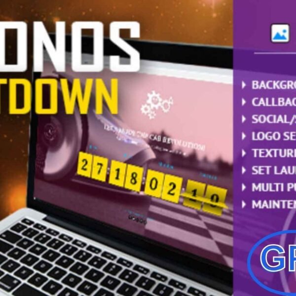 Chronos Countdown – Responsive Flip Timer with Image or Video Background for WordPress Chronos Countdown is a WordPress plugin that adds a stylish, responsive flip timer to your website, complete with customizable image or video backgrounds. Perfect for events, product launches, or limited-time offers, this plugin creates visually engaging countdowns that capture your visitors’ attention.