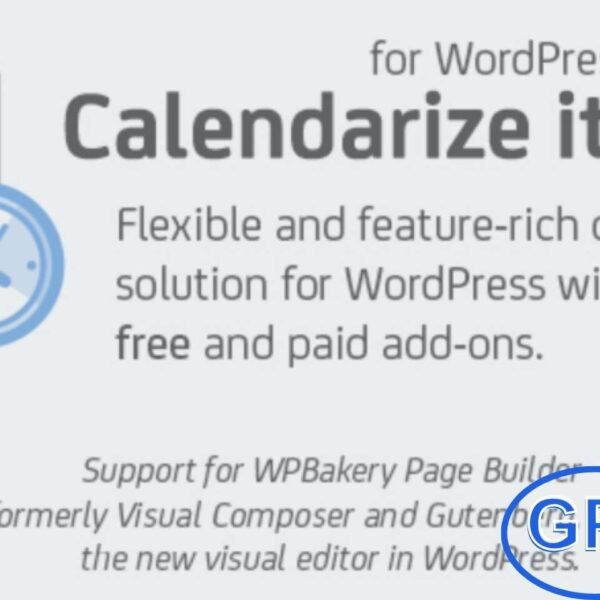 FLAT UI Calendar Widget for Calendarize it! – WordPress Plugin The FLAT UI Calendar Widget for Calendarize it! adds a sleek, modern calendar to your WordPress website. Inspired by FLAT UI design, this widget enhances your site’s visual appeal while keeping events organized and easy to navigate.