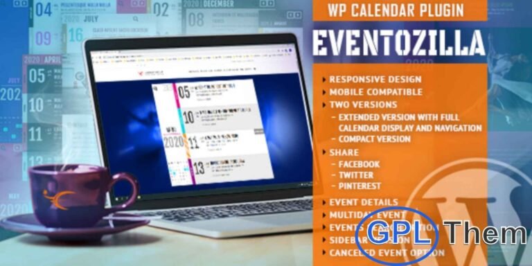 EventoZilla – Event Calendar WordPress Plugin EventoZilla is a powerful and elegant WordPress plugin for creating and managing event calendars. It offers multiple layouts, including extended, compact, and sidebar versions, giving you full flexibility to display events on your site.