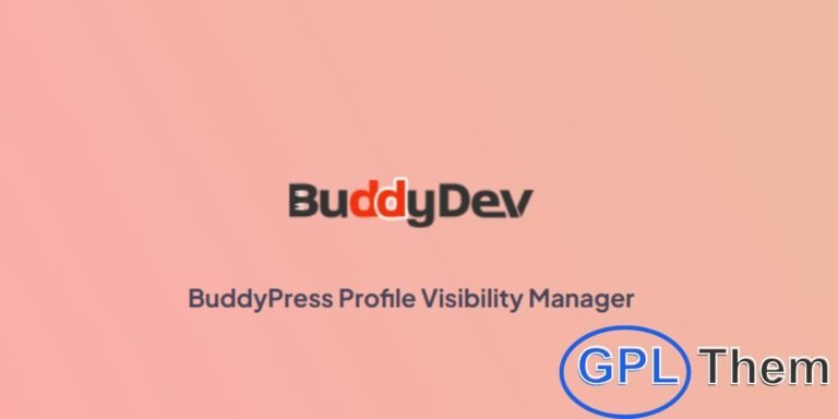 BuddyPress Profile Visibility Manager – WordPress Plugin The BuddyPress Profile Visibility Manager plugin empowers your users to control the privacy of their accounts. With this plugin, members can choose who can view their profiles, giving them complete control over their personal information.