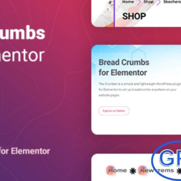 Crumber – Breadcrumbs Plugin for Elementor Crumber is a lightweight and easy-to-use WordPress plugin for Elementor that lets you add breadcrumbs anywhere on your website pages. By improving site navigation, it enhances the overall user experience and helps visitors find content quickly.