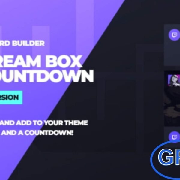 Twitch LiveStream Box and Countdown WordPress Plugin The Twitch LiveStream Box and Countdown WordPress Plugin is the ultimate solution to showcase your Twitch streams directly on your WordPress website. With the built-in Asgard builder, you can easily customize colors, icons, fonts, text, and more, while seamlessly integrating Google Fonts and Font Awesome icons.
