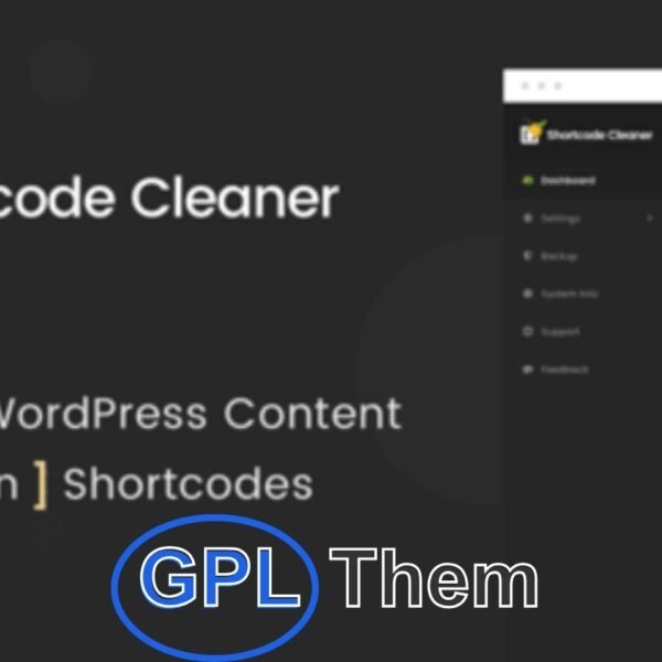 Shortcode Cleaner – Remove Broken Shortcodes in WordPress Shortcode Cleaner is the ultimate tool to keep your WordPress content free from broken or unused shortcodes. It helps you maintain clean, professional, and fresh content without any hassle. Simply activate the plugin and it automatically cleans your site content across the frontend, backend, and even the database.